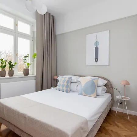Apartment 2 - Bedroom With Balcony - Rejtana 10 Krakow